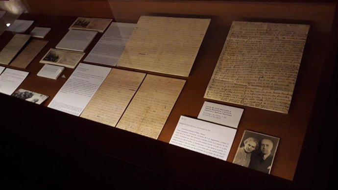 Archivo - Imagen de archivo de la exposición sobre los hermanos Machado, con cartas inéditas, de la Fundación Unicaja y El Instituto Cervantes 