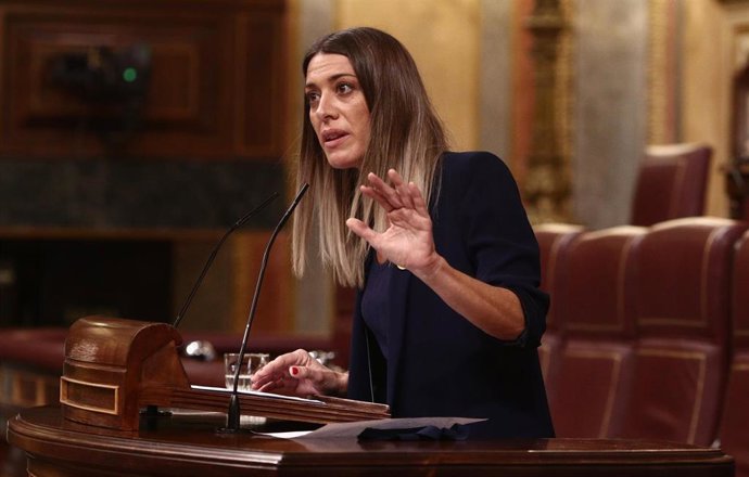 La diputada de Junts per Catalunya, Míriam Nogueras,