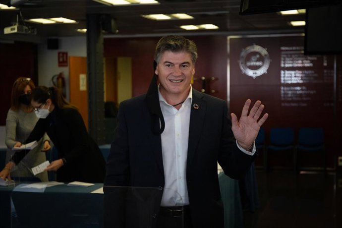 El hasta ahora secretario general y candidato a la presidencia de Pimec, Antoni Cañete, este martes en Pimec