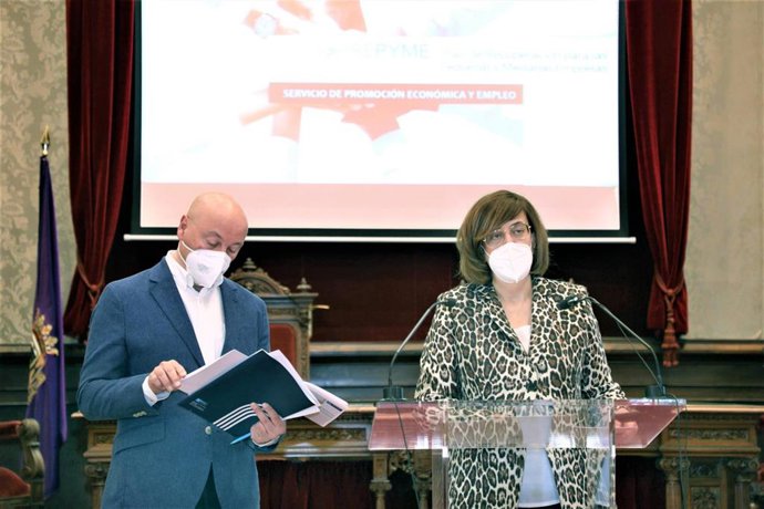 Presentación del Plan de Recuperación para Pequeñas y Medianas Empresas de la Diputación de Palencia.