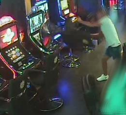 Imagen captada por las cámaras de seguridad del local.