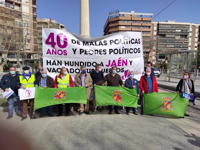 Presentación de la caravana protesta a Despeñaperros