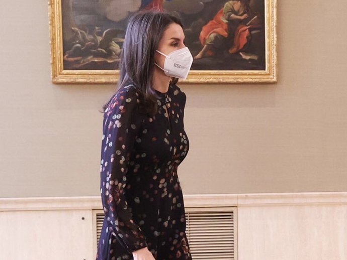 La Reina Letizia ha presidido dos audiencias en el Palacio de la Zarzuela