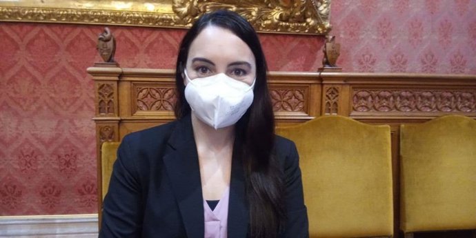 La portavoz de Ciudadanos en el Consell de Mallorca, Beatriz Camiña.