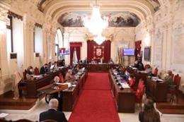 Archivo - Pleno del Ayuntamiento de Málaga en una imagen de archivo 