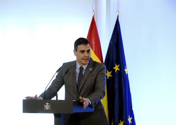 El presidente del Gobierno, Pedro Sánchez