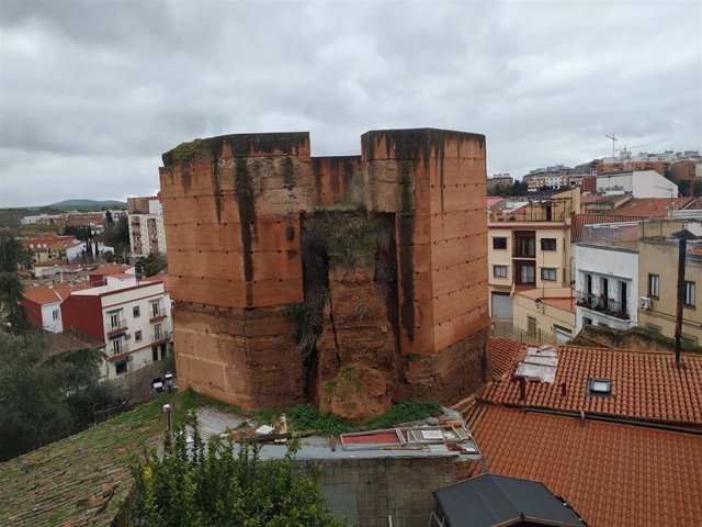 El Consorcio Cáceres Ciudad Histórica reparará los daños que la lluvia ha provocado en la Torremochada