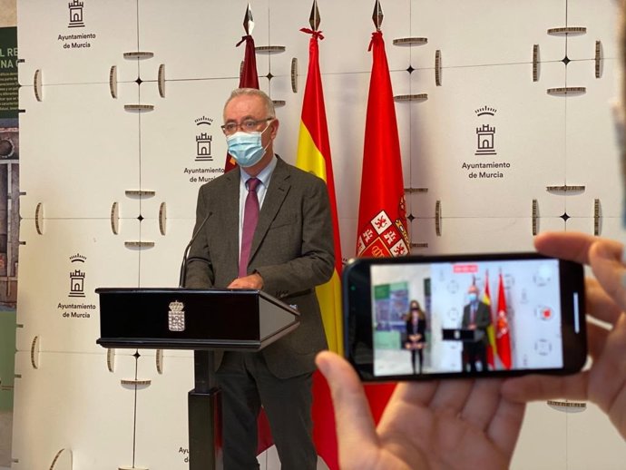 El concejal de Desarrollo Sostenible y Huerta, Antonio Navarro