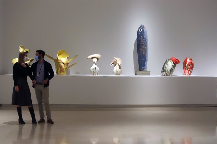 Archivo - Presentación de la nueva muestra 'Miquel Barceló. Metamorfosis', en el Museo Picasso de  Málaga (Andalucía) a 25 de enero 2020