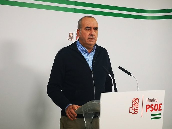 El responsable de Organización de la Comisión Gestora del PSOE de Huelva, Inocencio Forcén.