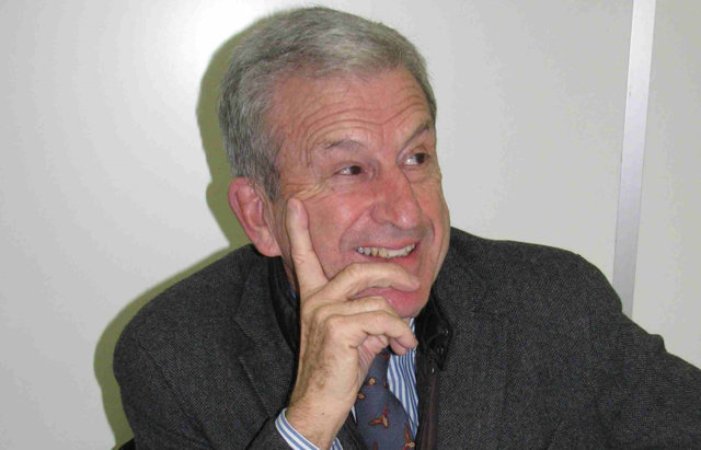 El presidente de Cáritas, Manuel Bretón,