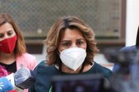 Susana Díaz critica la nueva "pose" entre la Junta y la "ultraderecha" y Moreno le reprocha que está "instalada" en Vox