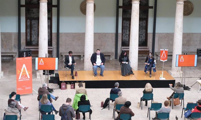 Presentación de la Falla Inmaterial de la Universitat de Valncia 2021