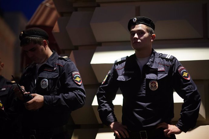 Archivo - Imagen de archivo de la Policía rusa.