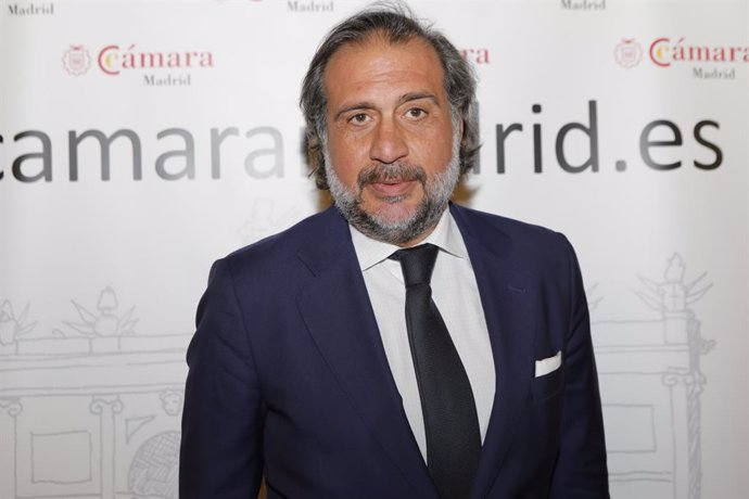 Archivo - El nuevo presidente de la Cámara de Comercio de Madrid, Ángel Asensio