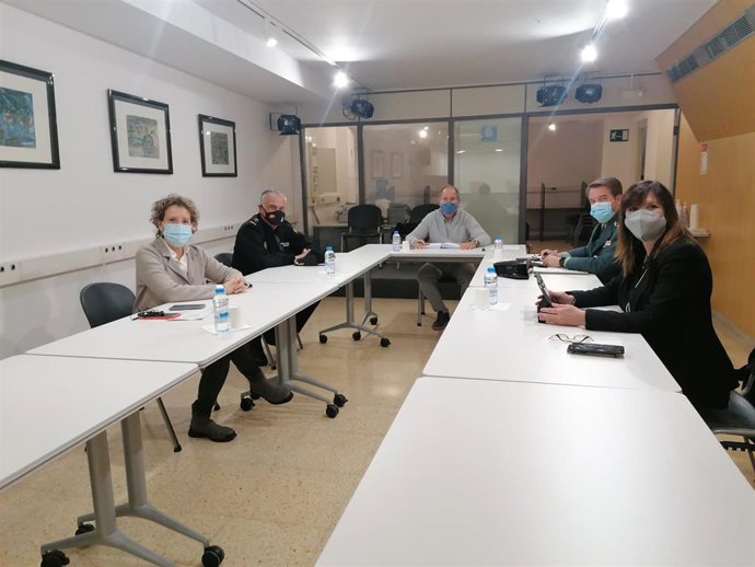 Reunión entre la Conselleria de Salud y Delegación del Gobierno sobre la vacunación de COVID-19 de las Fuerzas y Cuerpos de Seguridad del Estado.