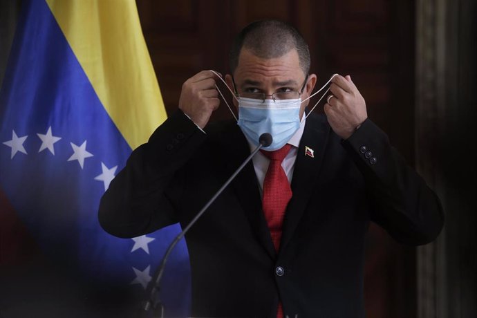 El ministro de Asuntos Exteriores de Venezuela, Jorge Arreaza.