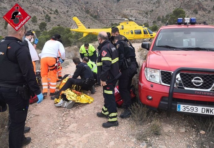 Rescate de un joven en la ruta del Pico del Águila