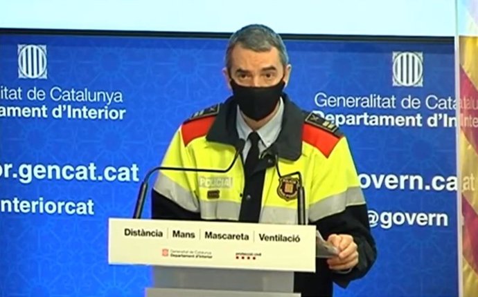 El comisario de Mossos Joan Carles Molinero.