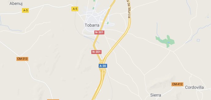 Imagen de Tobarra en Google Maps
