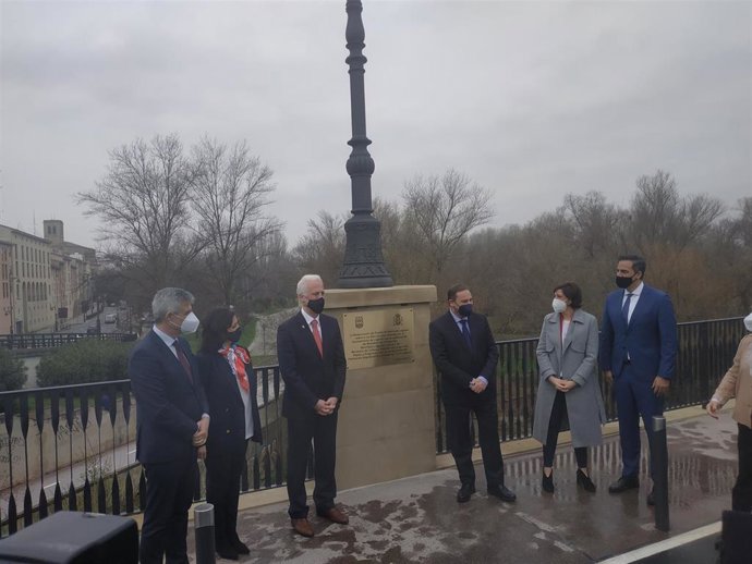 Reapertura del puente de Piedra de Logroño