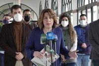 Susana Díaz: PSOE-A no saldrá a las calles el 8M por "sentido común" y se pronunciará por redes sociales