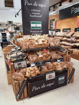 Panadería en Carrefour.