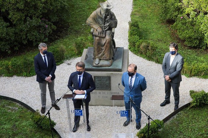 Firma del convenio para las obras de mejora de los colegios de Fonseca y San Xerome.
