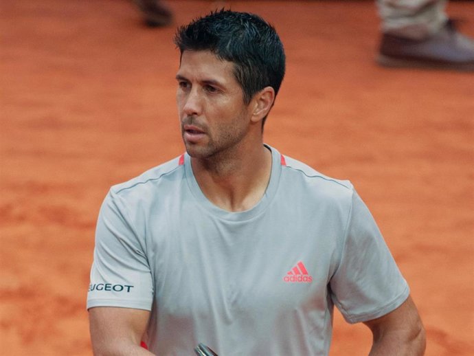 Archivo - Fernando Verdasco presume de hijo con Rafa Nadal en 'Roland Garros'