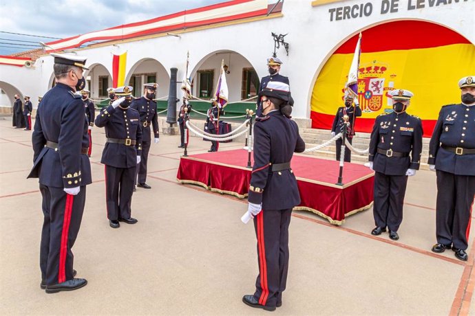 Celebración del aniversario de la creación del cuerpo de Infantería de Marina