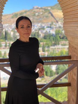 La presidenta de Unión Flamenca, Eva Yerbabuena.