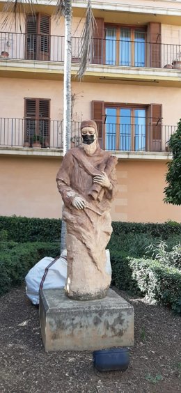 Estatua de Jafuda Cresques en Palma