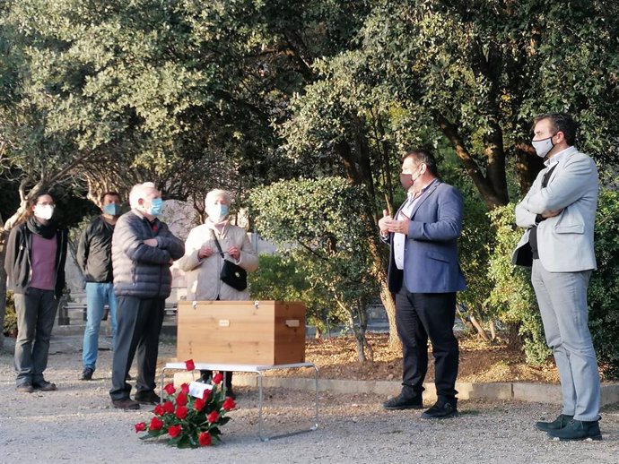 El Govern entrega los restos de Antoni Castañer, Antoni Oliver i Miquel Marquet a sus familias