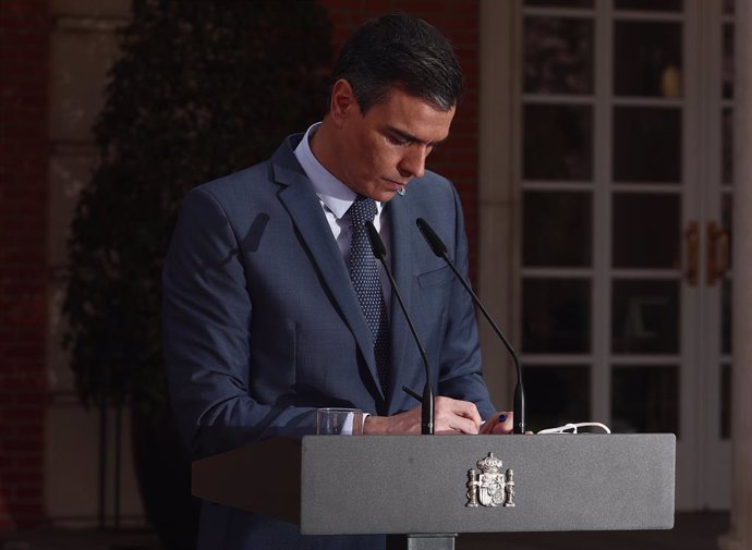 El president del govern, Pedro Sánchez,