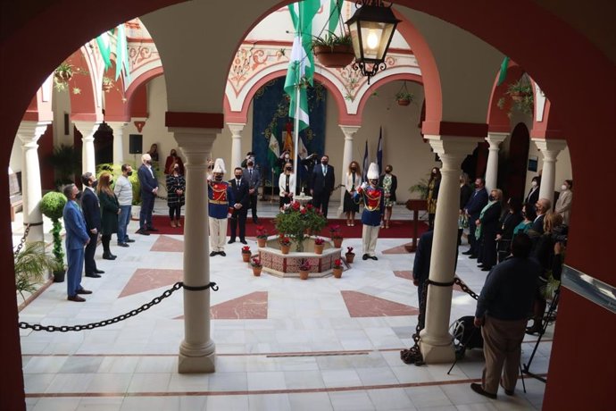 Acto por el Día de Andalucía en Alcalá de Guadaíra.