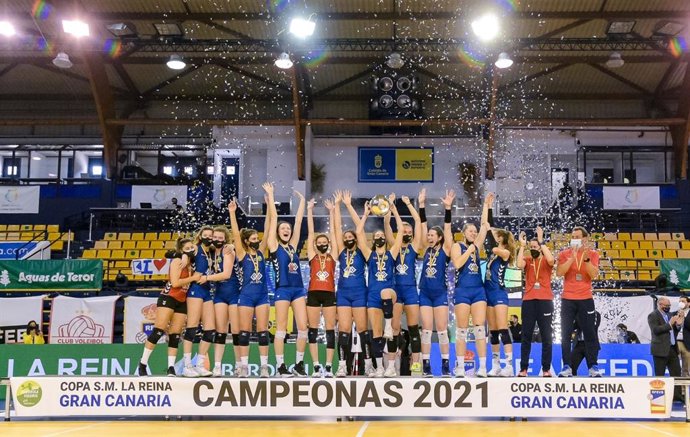 Feel Volley Alcobendas, campeón de la 46 Copa de SM La Reina