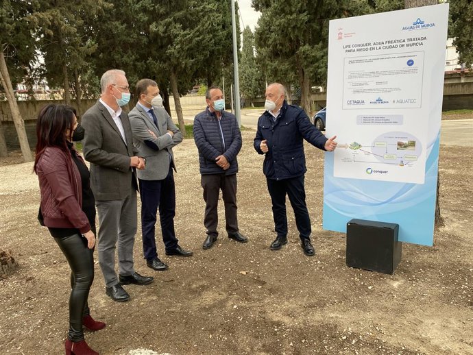 Imagen de la presentación del proyecto europeo LIFE CONQUER