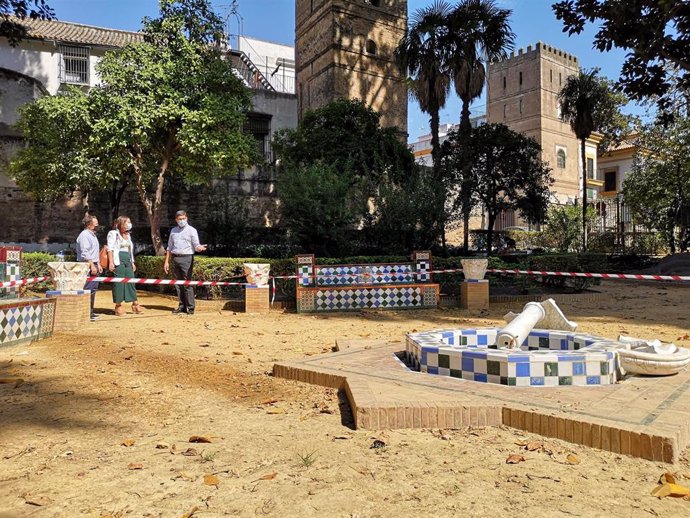 Archivo - Sevilla.-Cs reclama un plan de vigilancia en Jardines de Murillo para que el vandalismo "no se apodere del patrimonio"