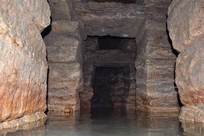 Archivo - Cisterna romana de La Calderona, en Porcuna.
