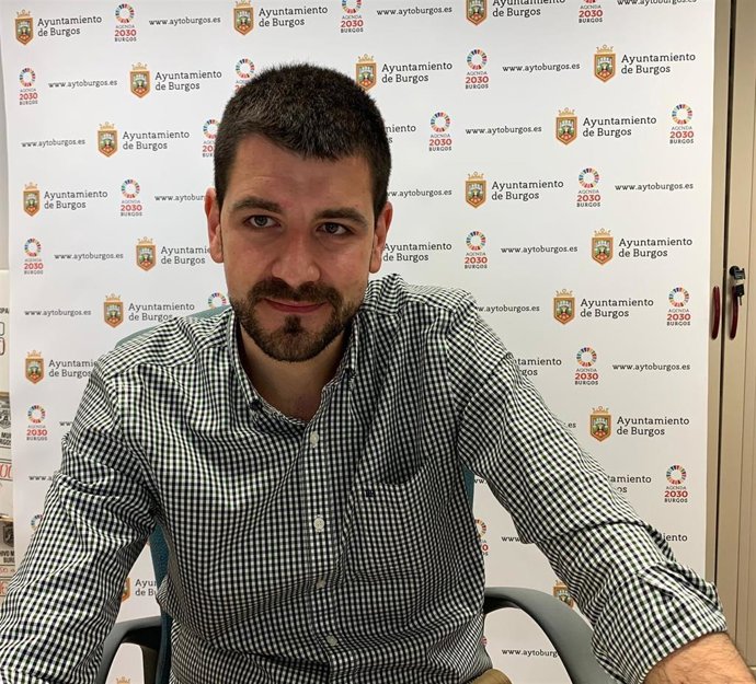 David Jurado, concejal de Hacienda de Burgos.