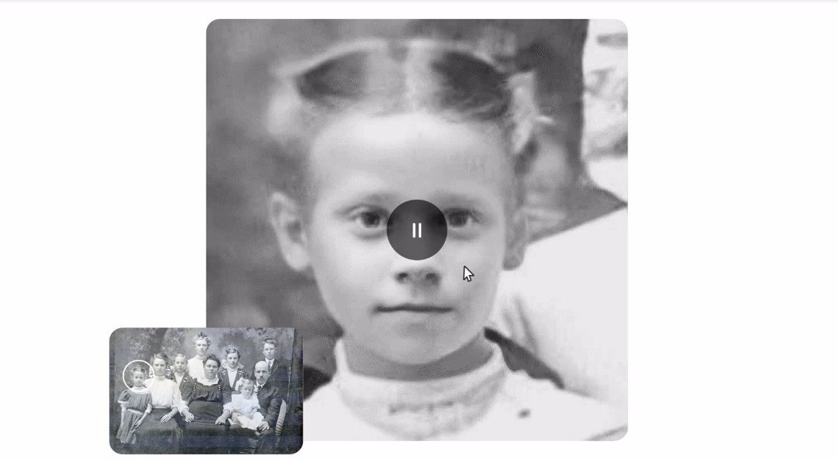 rostros de familiares en fotografías antiguas cobran vida  mediante tecnología de aprendizaje profundo