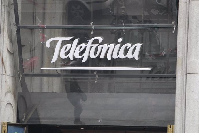 Archivo - Logo de Telefónica