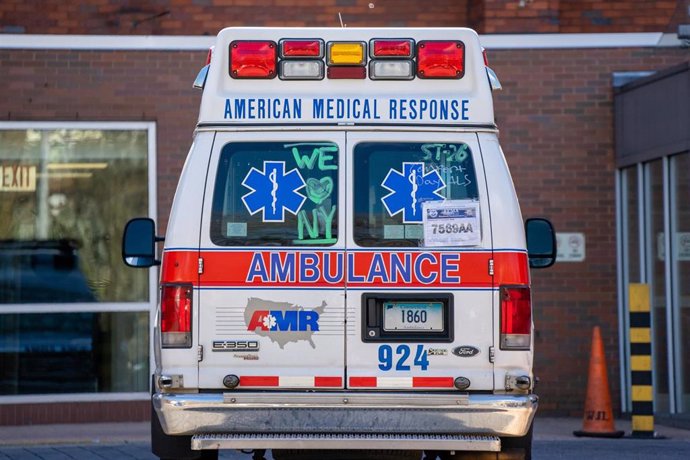 Una ambulancia en Estados Unidos