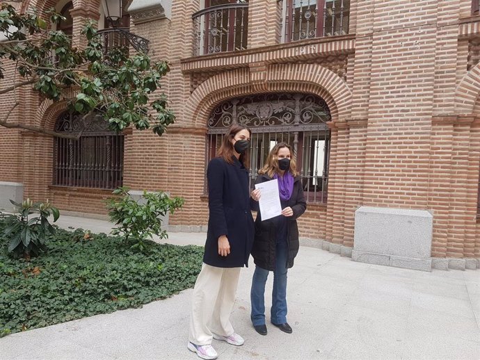 La portavoz de Más Madrid en el Ayuntamiento, Rita Maestre, y la edil Carolina Pulido proponen una mesa de seguimiento del pacto por la igualdad