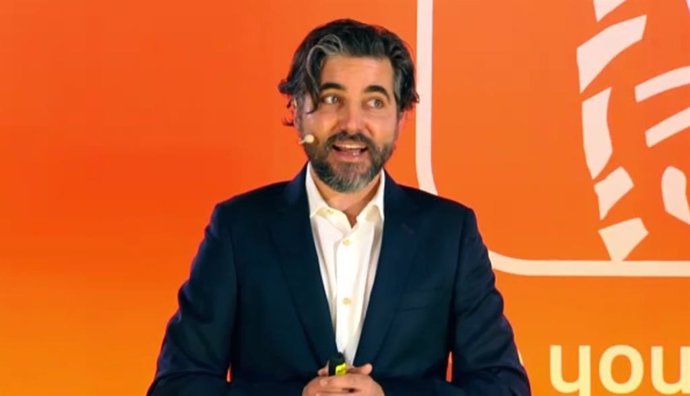 El consejero delegado de ING España & Portugal, Ignacio Juliá, durante la presentación de resultados de 2020. Captura de pantalla de Zoom.