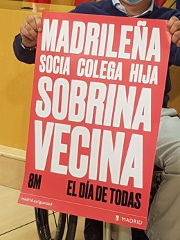 Campaña institucional del Ayuntamiento de Madrid por el 8M