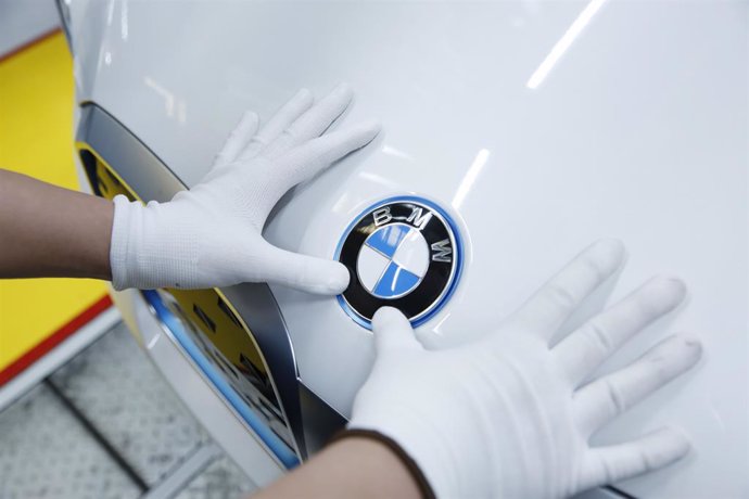 Archivo - Logo de BMW.