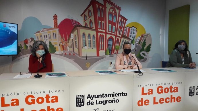 Presentación programación  La Gota de Leche en marzo