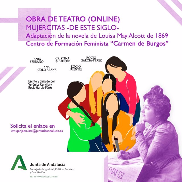 Cartel de la obra de teatro programada por el Carmen de Burgos