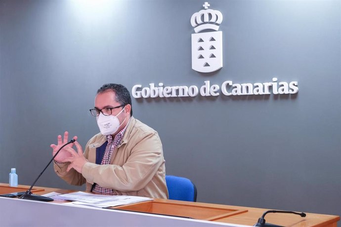 Archivo - El viceconsejero de Empleo del Gobierno de Canarias, Gustavo Santana